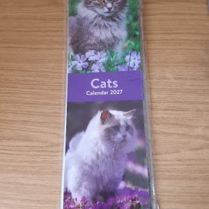 Cats Calendar 2027 – Slimline